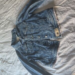 Pilcro cropped denim jacket